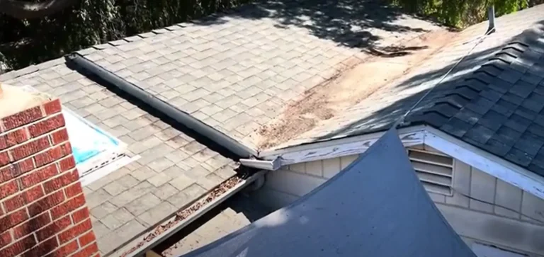 Downspout cleaning and debris removal in Akron, OH